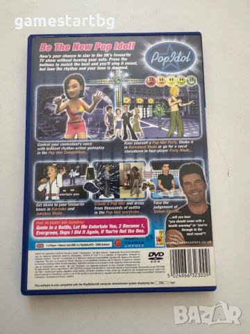 Pop Idol за PS2, снимка 2 - Игри за PlayStation - 51756457