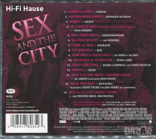 Sex and the City, снимка 2 - CD дискове - 35380349