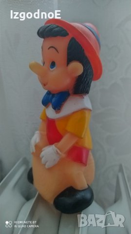 Стара гумена играчка Буратино - Пинокио , снимка 4 - Колекции - 37752017