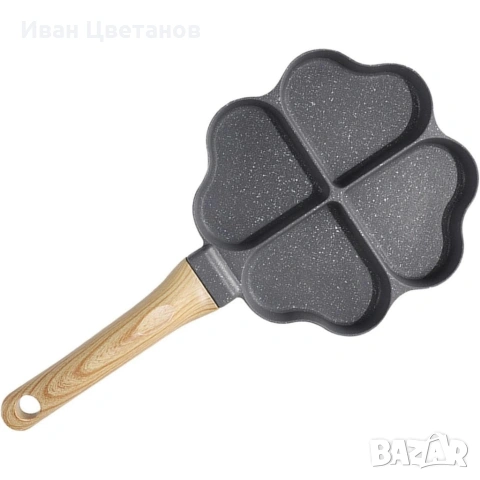 Тиган за пържене на яйца, палачинки, пържени картофи, индукция сърце