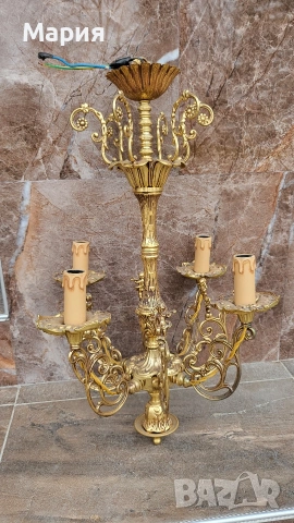 Бронзови полилеи , снимка 4 - Полилеи - 53134317