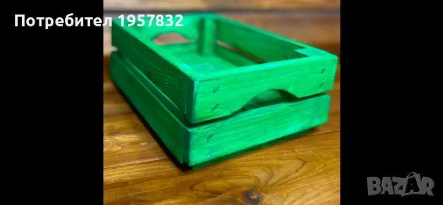 Цветни дървени декоративни мини щайгички, снимка 8 - Декорация за дома - 48841683