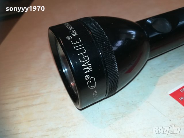 mag-lite made in usa 22см-метален прожектор 2904211923, снимка 11 - Екипировка - 32722058