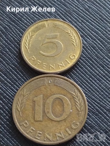 Лот монети от цял свят 10 броя ПФЕНИНГИ BUNDES REPUBLIC DEUTSCHLAND за КОЛЕКЦИОНЕРИ 25255, снимка 4 - Нумизматика и бонистика - 43558850