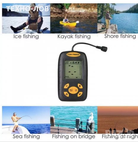 ПОПИТАЙТЕ ЗА БОНУСИ И ОТСТПКИ,Водоустойчив сонар за риболов, снимка 4 - Въдици - 32477056