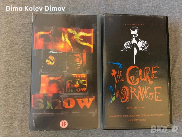 The Cure VHS Видео Касети Оригинали