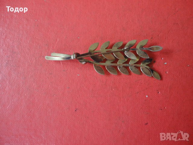 Страхотна старинна брошка 6, снимка 4 - Антикварни и старинни предмети - 43223899