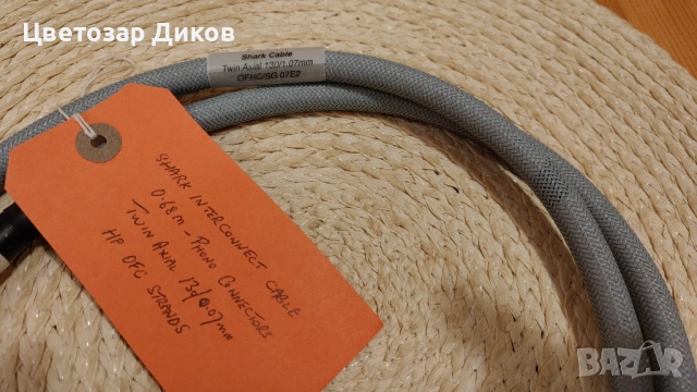 Shark Wire Audio Interconnect Cable with Neutrik ProFi RCA Plug, снимка 2 - Аудиосистеми - 53585630