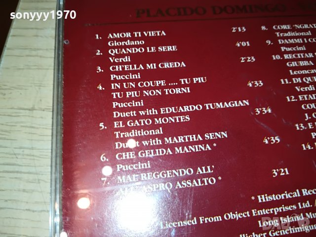 PLACIDO DOMINGO-ORIGINAL CD 2903231048, снимка 7 - CD дискове - 40176811