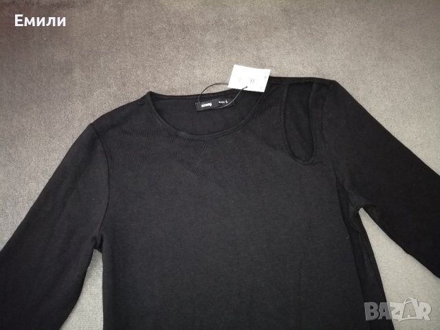 Нова дамска къса рокля по тялото с изрязан детайл р-р XS, S, M, снимка 5 - Рокли - 44019157