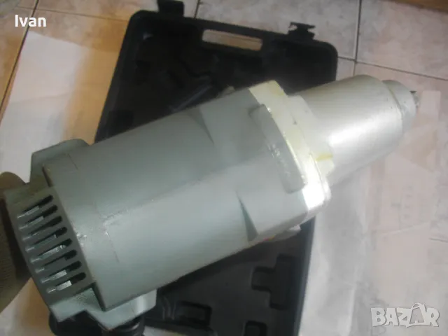 300Nm 900W UNITEC НЕМСКИ ОРИГИНАЛЕН 2014г. ЕЛЕКТРИЧЕСКИ ГАЙКОВЕРТ В КУФАР С 3 ТОРСА НАКРАЙНИЦИ, снимка 12 - Други инструменти - 50415052