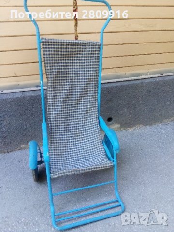 Ретро бебешка количка , снимка 4 - Антикварни и старинни предмети - 40529073
