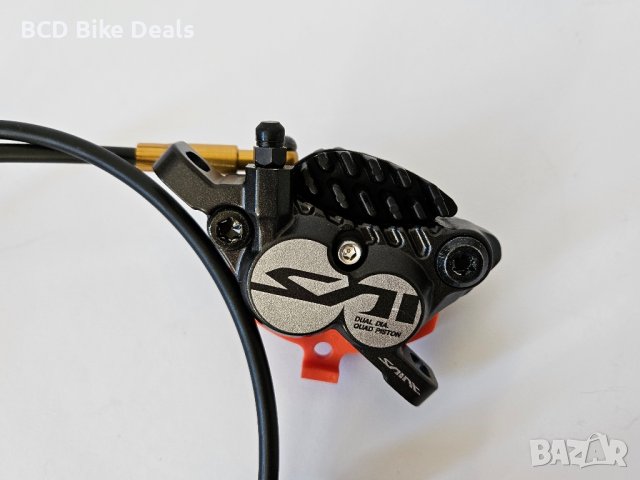 4-бутална предна спирачка Shimano Saint BR-M820, 850mm, снимка 3 - Части за велосипеди - 43491971
