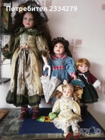 Стари порцеланови маркови кукли. , снимка 2 - Колекции - 52412152