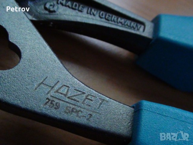 HAZET 1859 SPC/3 - PROFI Комплект от Гарги, Резачки, Островърхи клещи - "Made in Germany", снимка 6 - Клещи - 25790154