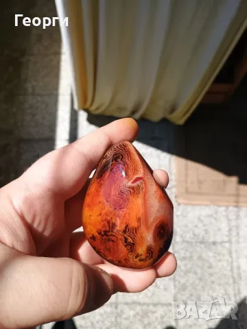 Натурален ахат от Мадагаскар-3, снимка 9 - Колиета, медальони, синджири - 50241458