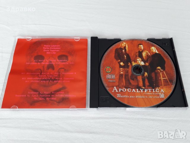 Apocalyptica – Cult + bonus Apocalyptica Plays Metallica By Four Cellos, снимка 3 - CD дискове - 28999315