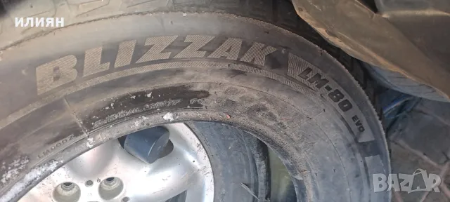 1бр зимна гума 255 65 17 Bridgestone Blizzak LM80, снимка 5 - Гуми и джанти - 48568681