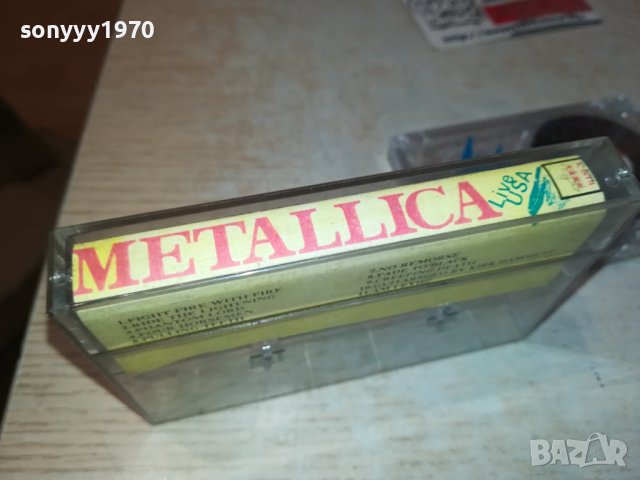 METALLICA-КАСЕТА 1312231611, снимка 7 - Аудио касети - 43397100