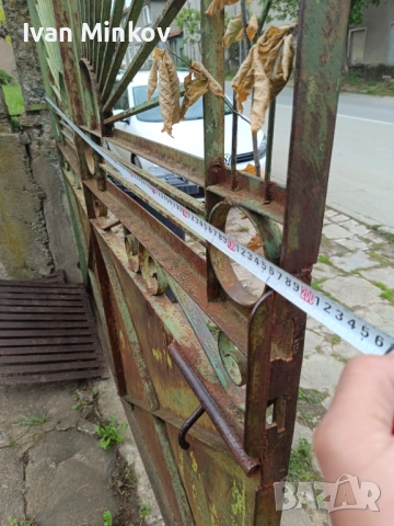 Масивна Порта 180/200 и Ограда с Орнаменти 15м., снимка 11 - Огради и мрежи - 52827966