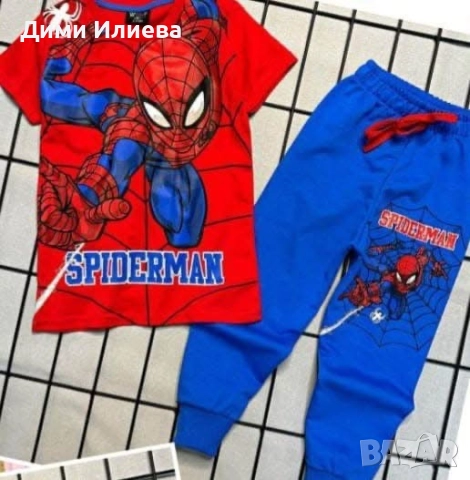 Детски комплект Спайдърмен и Соник , снимка 3 - Детски комплекти - 52934081