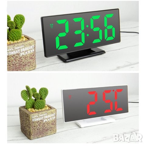 LED Цифров часовник – Огледален DS-3618L