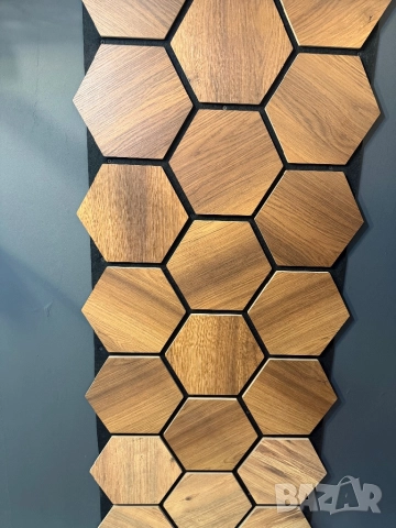 Шестоъгълен акустичен панел 