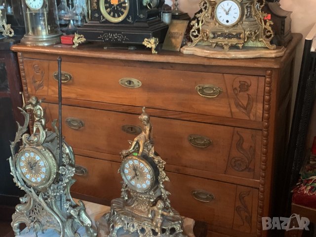 Старинен масивен скрин от орех!!!