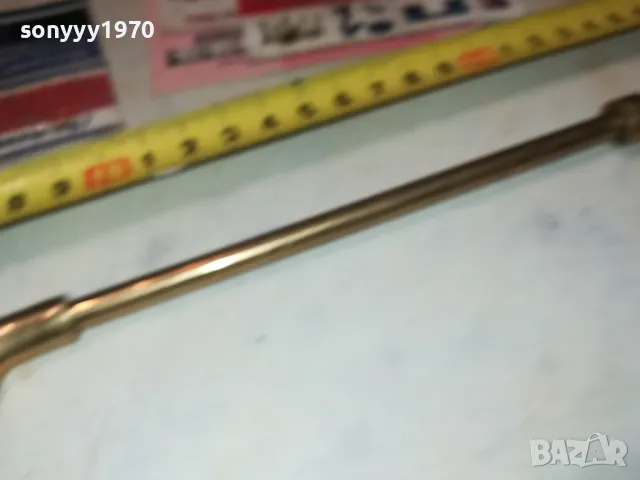 КАТЕРИЦА-МЕД МЕСИНГ ОБУВАЛКА 35СМ-ВНОС БЕЛГИЯ 2801251927, снимка 18 - Антикварни и старинни предмети - 48869263