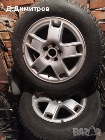Продавам зимни гуми с джанти 