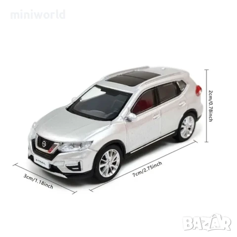 Nissan x-Trail - мащаб 1:64 на Paudi Model моделът е нов в PVC дисплей-кейс, снимка 9 - Колекции - 50505099