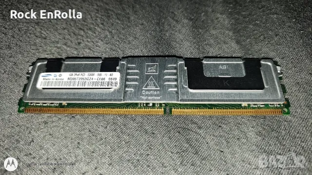 SAMSUNG DDR2 2Rx8-PC2-5300F-555-11-B0 сървърна рам памет, снимка 2 - RAM памет - 35615939