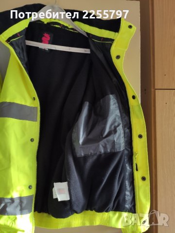 Продавам английско топло яке от промазан плат , снимка 3 - Якета - 42944413