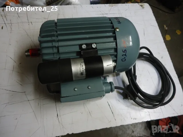 Монофазен ел.мотор 0,25KW - 1400 об/мин., снимка 3 - Електродвигатели - 47371050