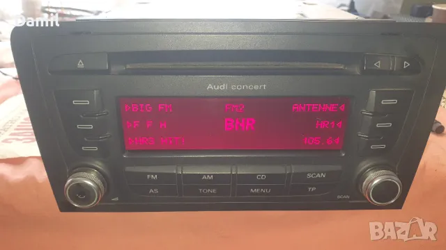 Cd Radio Player Audi_A3 Concert mp3 Blaupunkt, снимка 7 - Аудиосистеми - 37528297