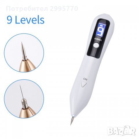 Лазерна плазмена писалка за премахване на лунички, брадавици петна татуировки бенки, снимка 4 - Други - 32481563