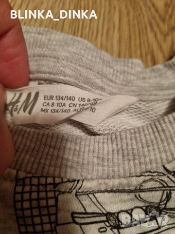 H&M блуза 134/140, снимка 2 - Детски Блузи и туники - 35019730