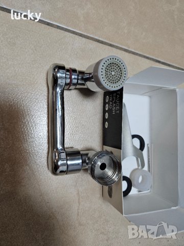 1080° Универсален въртящ се метален кран с доен режим на водата, снимка 11 - Други - 43681552