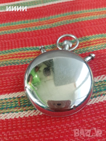 Голям хронометър секундомер часовник , снимка 4 - Антикварни и старинни предмети - 52886473