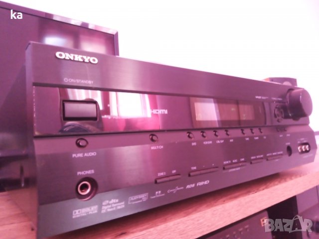 900watts Onkyo TX-SR576 мощен ресивър с дистанционно +SUB OUT, снимка 3 - Ресийвъри, усилватели, смесителни пултове - 37167013