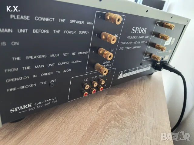 Лампово стъпало spark 560 , снимка 5 - Ресийвъри, усилватели, смесителни пултове - 50154098