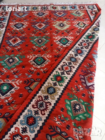 Чипровски килим/винтидж, снимка 4 - Антикварни и старинни предмети - 52366089