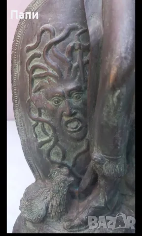 Бронзова скулптура на богинята "Белона", снимка 13 - Антикварни и старинни предмети - 48021731