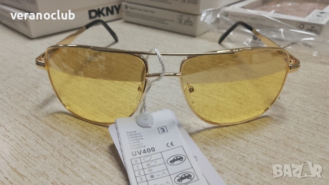 Жълти слънчеви очила , снимка 4 - Слънчеви и диоптрични очила - 53407094