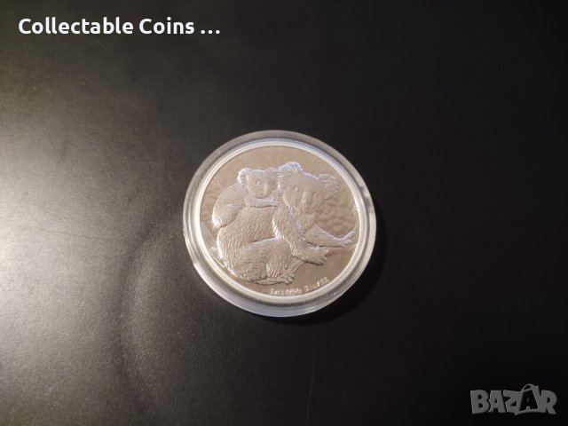 колекционерска сребърна монета koala 2007 2008 2009