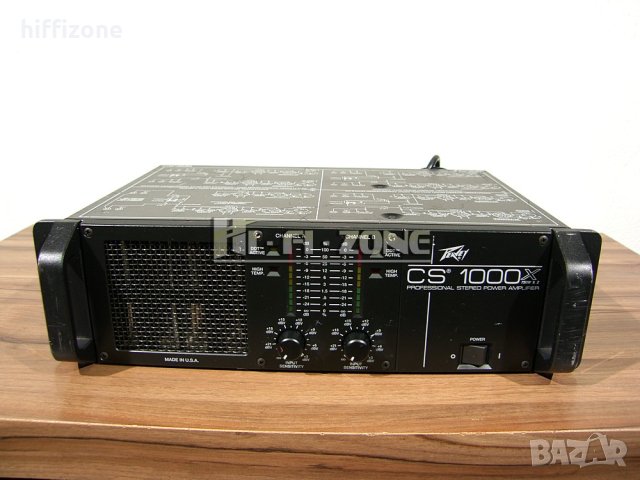 СТЪПАЛО  Peavey cs-1000x , снимка 2 - Ресийвъри, усилватели, смесителни пултове - 43377094