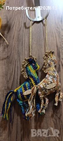 Ръчна изработка. За Годината на Коня , снимка 9 - Декорация за дома - 52560753