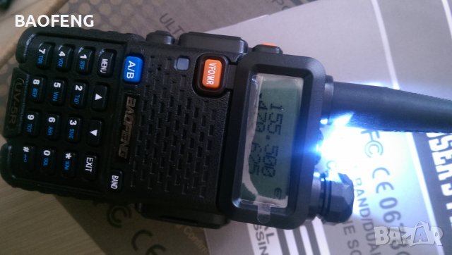 !█▬█ █ ▀█▀ Нови Двубандова радиостанция UV-5R baofeng 5R 8w от вносител, снимка 10 - Друга електроника - 38469272