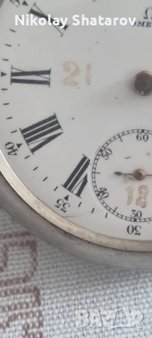Стар джобен часовник OMEGA , снимка 3 - Мъжки - 52688564