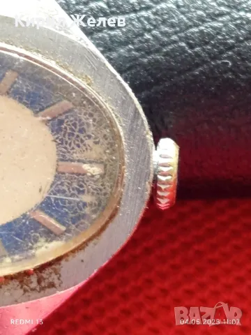 Стар механичен часовник дамски Лъч СССР за части ремонт КОЛЕКЦИЯ 33308, снимка 4 - Антикварни и старинни предмети - 50149714